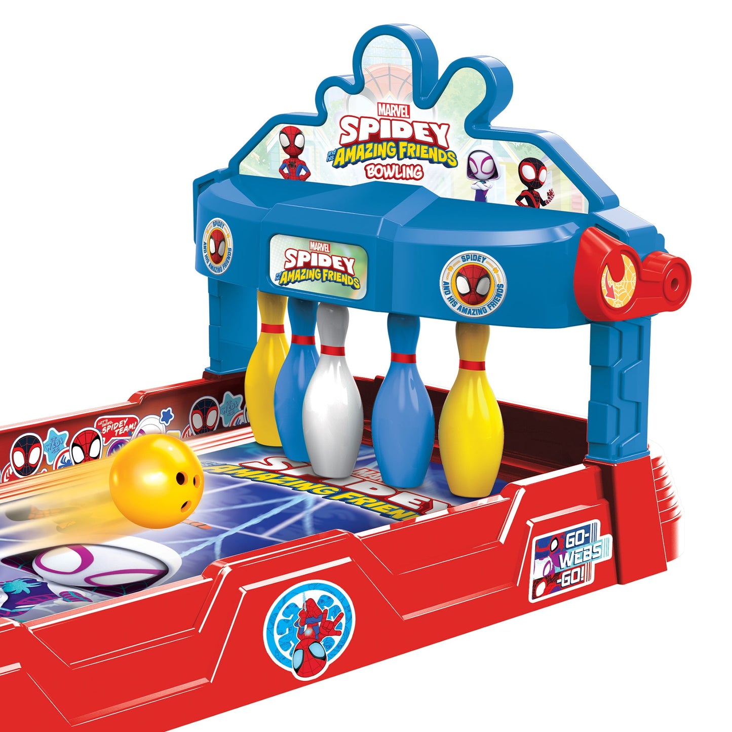 Spidey & his Amazing Friends Tabletop Bowling Play Set