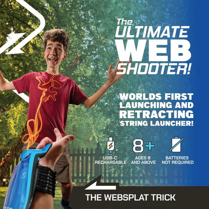 String Launching Webshooter that Glows-In-the-Dark